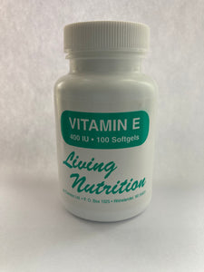Vitamin E 400 iu 100 softgels